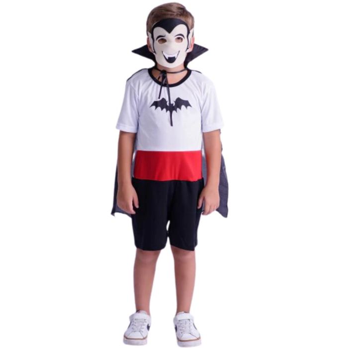 Fantasia Vampiro Infantil com Calça Halloween Masculino